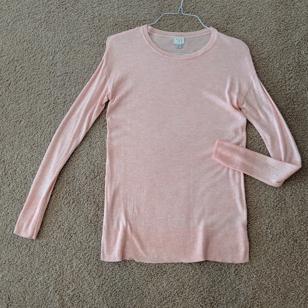 Pink sweater